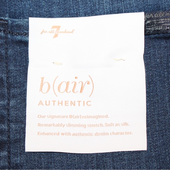 7 For All Mankind High Waist Ankle Skinny jeans (women’s 32) (NWT) - Picture 10 of 13